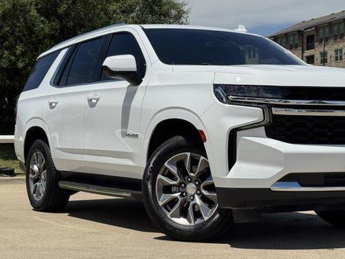 Summit White 2021 Chevrolet Tahoe LS