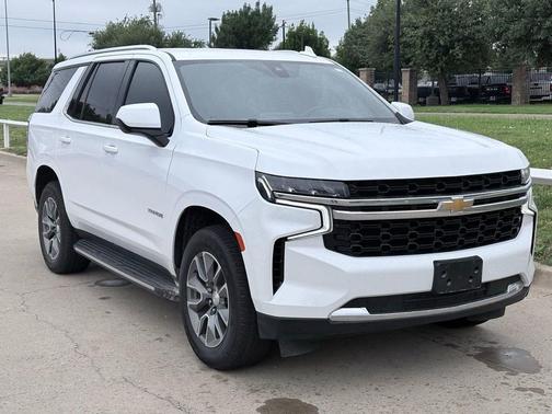 Summit White 2021 Chevrolet Tahoe LS