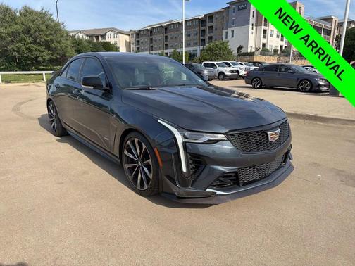 Shadow Metallic 2022 Cadillac CT4-V V-Series Blackwing