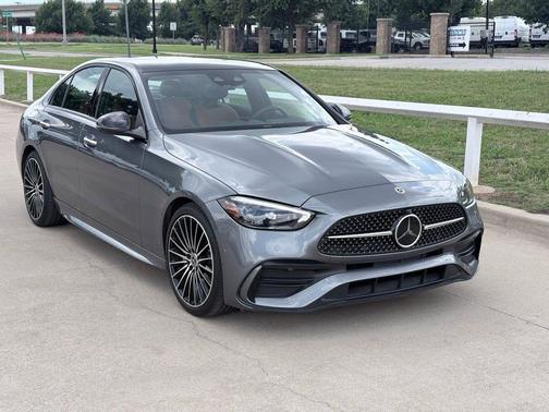 Gray 2024 Mercedes-Benz C-Class C 300