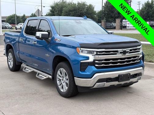 Glacier Blue Metallic 2024 Chevrolet Silverado 1500 LTZ