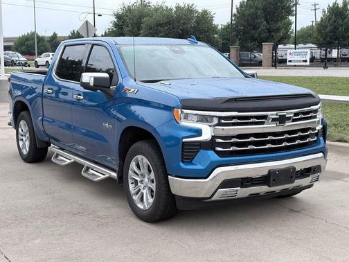 Glacier Blue Metallic 2024 Chevrolet Silverado 1500 LTZ