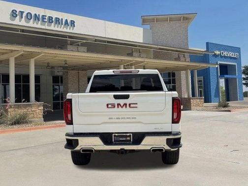 Summit White 2023 GMC Sierra 1500 SLT