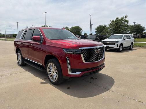 Radiant Red Tintcoat 2024 Cadillac Escalade Premium Luxury