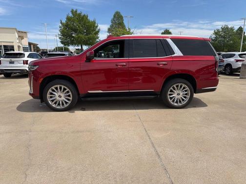 Radiant Red Tintcoat 2024 Cadillac Escalade Premium Luxury