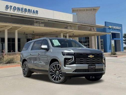 Sterling Gray Metallic 2026 Chevrolet Suburban High Country, 4WD