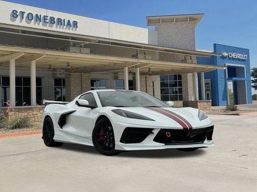 Arctic White 2023 Chevrolet Corvette Stingray w/3LT