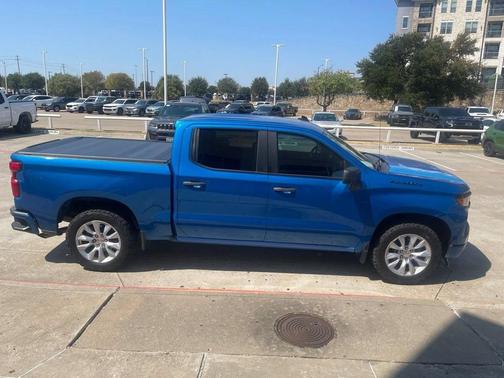 Glacier Blue Metallic 2023 Chevrolet Silverado 1500 Custom