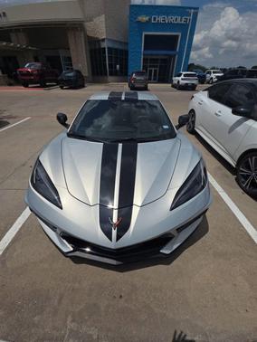 Silver Flare Metallic 2024 Chevrolet Corvette Stingray w/3LT