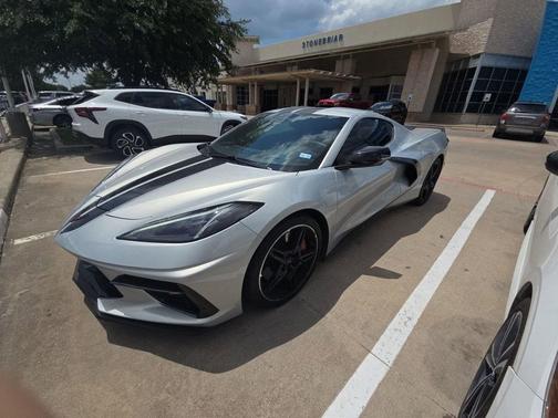 Silver Flare Metallic 2024 Chevrolet Corvette Stingray w/3LT