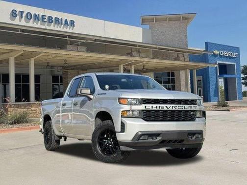 Silver Ice Metallic 2020 Chevrolet Silverado 1500 Custom