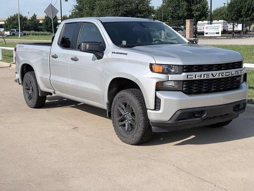 Silver Ice Metallic 2020 Chevrolet Silverado 1500 Custom