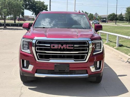Volcanic Red Tintcoat 2024 GMC Yukon XL SLT