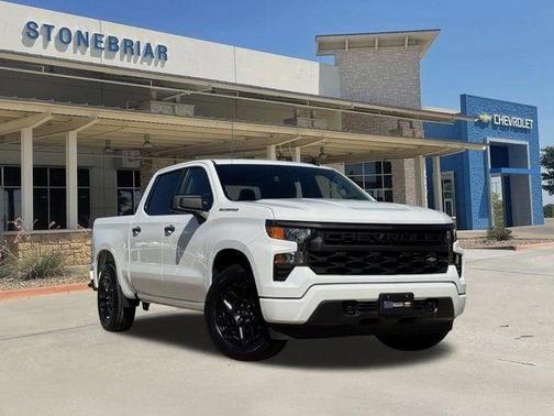 Summit White 2022 Chevrolet Silverado 1500 Custom