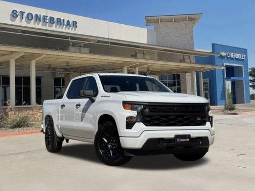 Summit White 2022 Chevrolet Silverado 1500 Custom