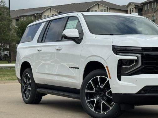 Summit White 2026 Chevrolet Suburban RST