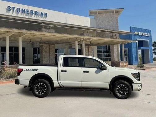 Glacier White 2024 Nissan Titan PRO-4X