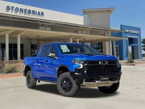 Riptide Blue Metallic 2026 Chevrolet Silverado 1500 ZR2