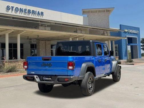 Hydro Blue Pearlcoat 2025 Jeep Gladiator Sport