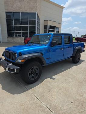 Hydro Blue Pearlcoat 2025 Jeep Gladiator Sport