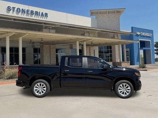 Black 2026 Chevrolet Silverado 1500 Custom