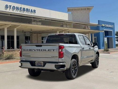 Sterling Gray Metallic 2026 Chevrolet Silverado 1500 Custom