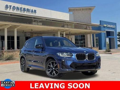 Blue 2023 BMW X3 M40i