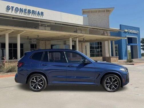 Blue 2023 BMW X3 M40i