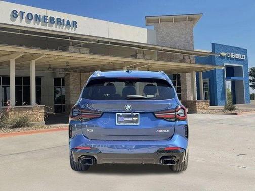 Blue 2023 BMW X3 M40i