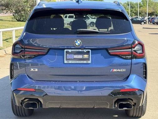 Blue 2023 BMW X3 M40i