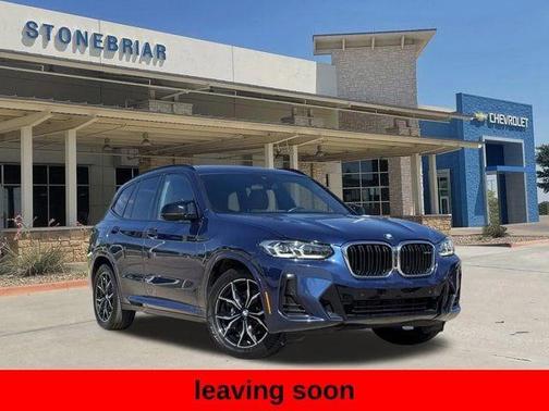 Blue 2023 BMW X3 M40i