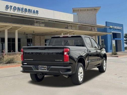 Black 2026 Chevrolet Silverado 1500 Custom