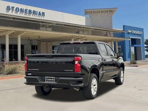 Black 2026 Chevrolet Silverado 1500 Custom