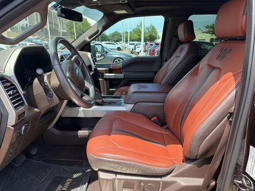 Red 2018 Ford F-150 King Ranch