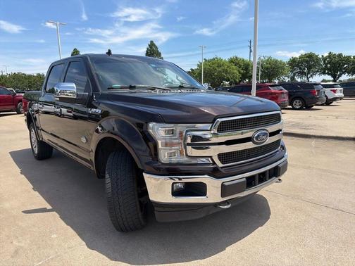 Red 2018 Ford F-150 King Ranch