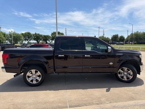 Red 2018 Ford F-150 King Ranch