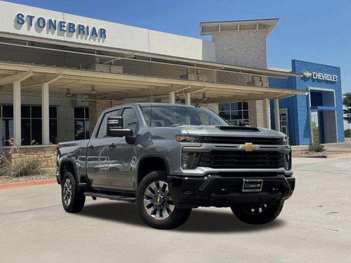 Sterling Gray Metallic 2024 Chevrolet Silverado 2500 Custom