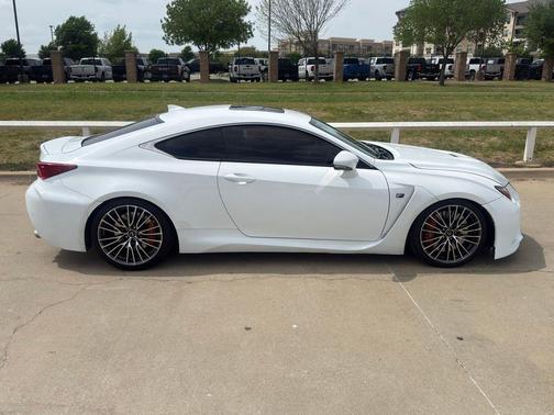 White 2017 Lexus RC F Base