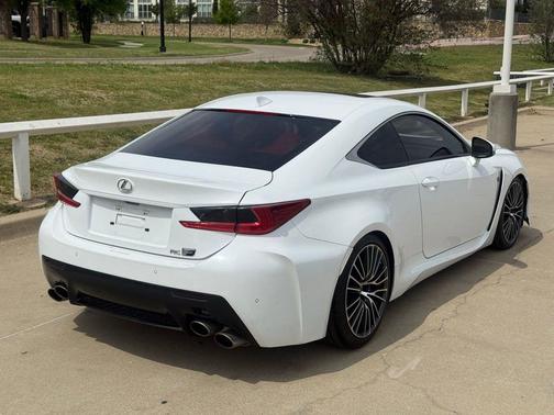 White 2017 Lexus RC F Base