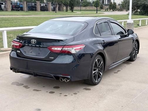 Blue 2018 Toyota Camry XSE