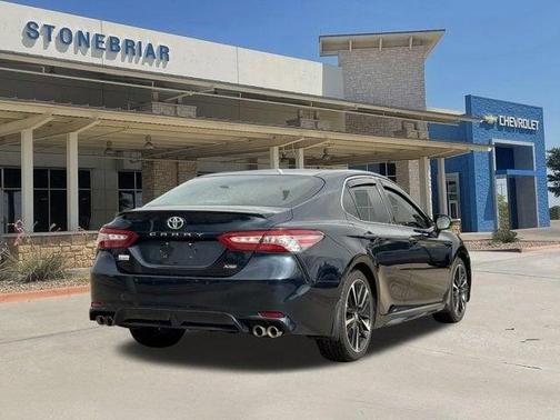 Blue 2018 Toyota Camry XSE