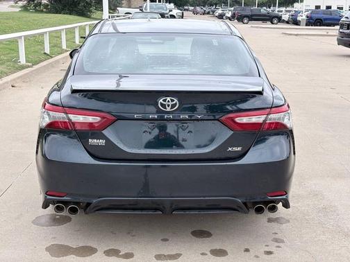 Blue 2018 Toyota Camry XSE