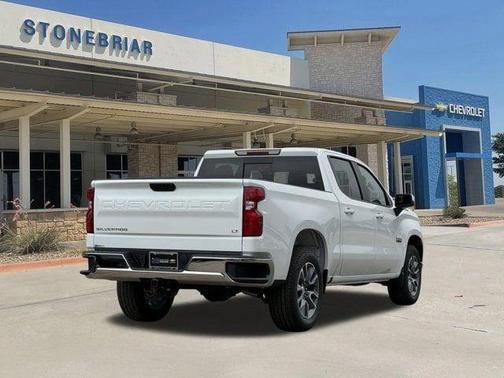 Summit White 2026 Chevrolet Silverado 1500 LT