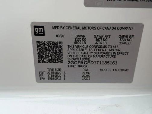 Summit White 2026 Chevrolet Silverado 1500 LT