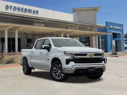 Summit White 2026 Chevrolet Silverado 1500 LT