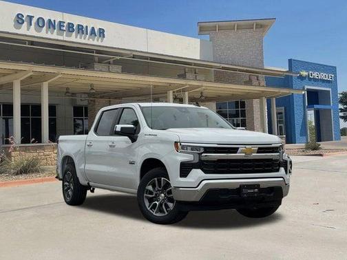 Summit White 2026 Chevrolet Silverado 1500 LT