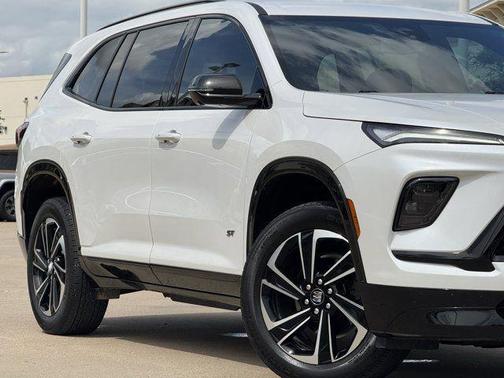 White Frost Tricoat 2025 Buick Enclave Sport Touring