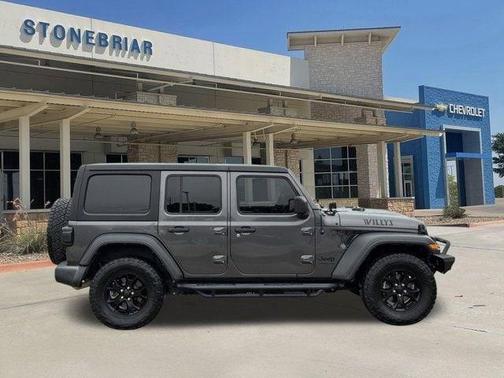 Granite Crystal Metallic Clearcoat 2022 Jeep Wrangler Willys