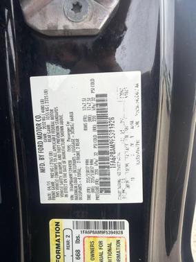Black 2015 Ford Mustang V6