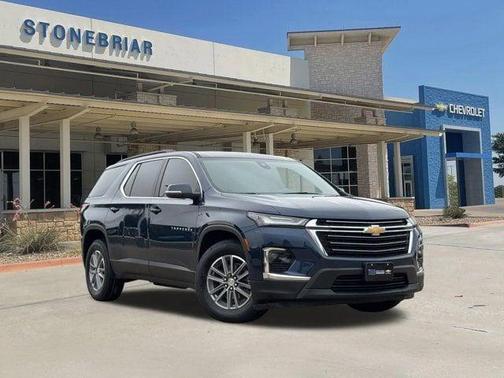 Northsky Blue Metallic 2022 Chevrolet Traverse LT Cloth